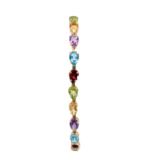 14K Gemstone Bracelet