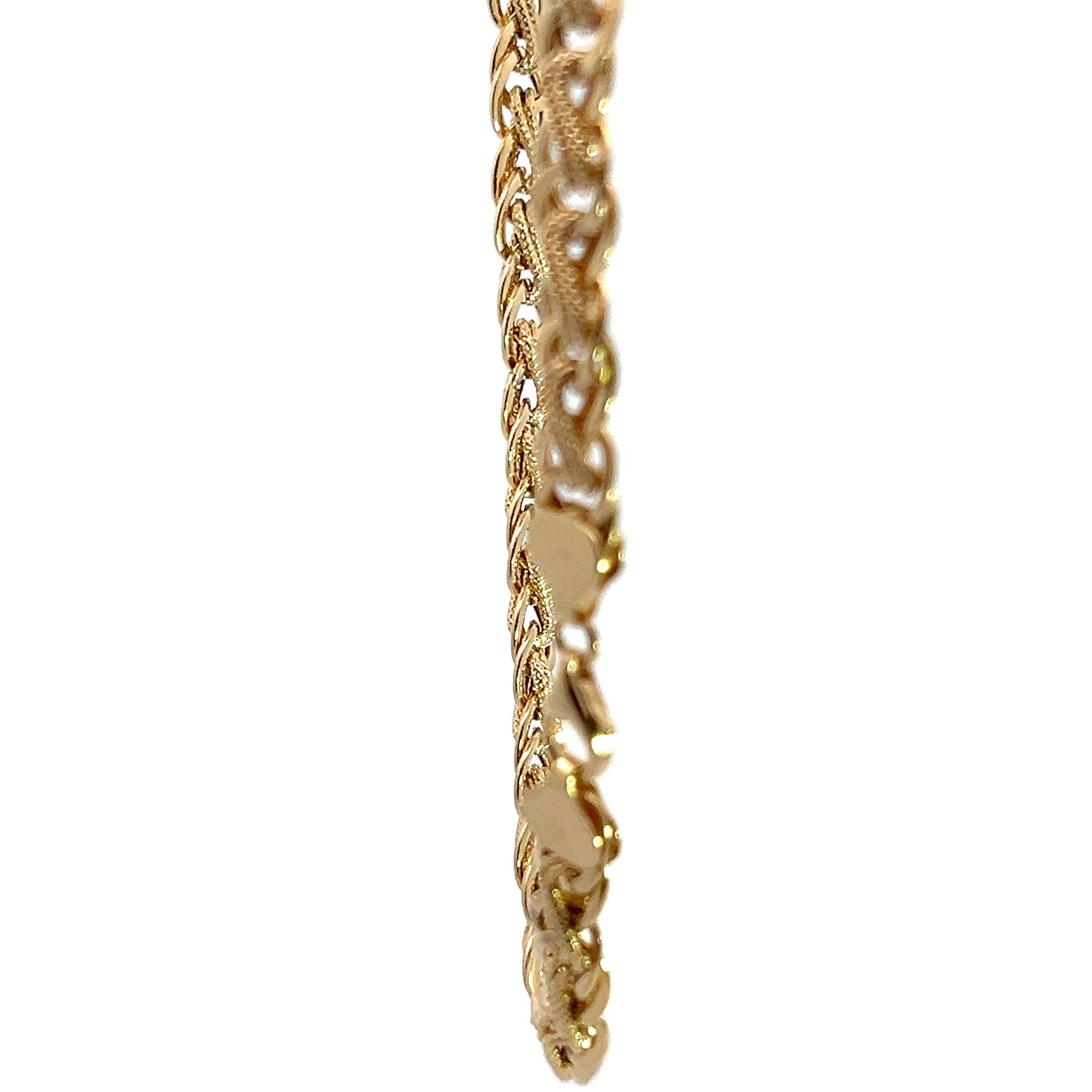 Yellow Gold Fancy Link Chain