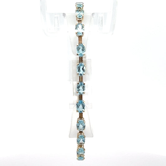 Light Blue Topaz Bracelet