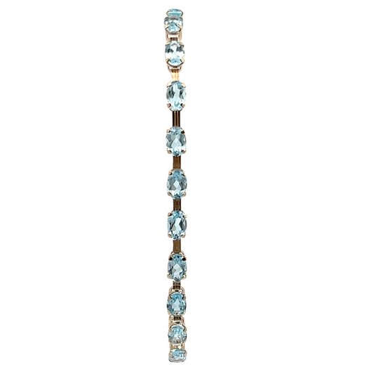 Light Blue Topaz Bracelet