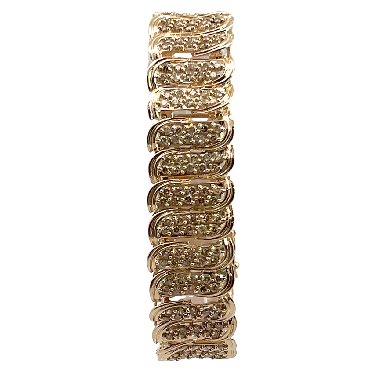 Yellow Gold Diamond Bracelet