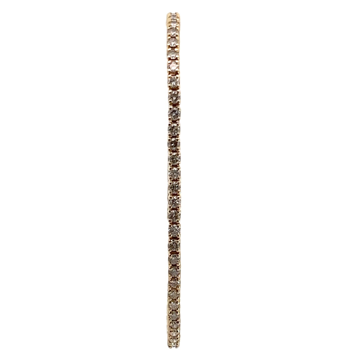 14K Yellow Gold 3.50CTTW Diamond Tennis Bracelet