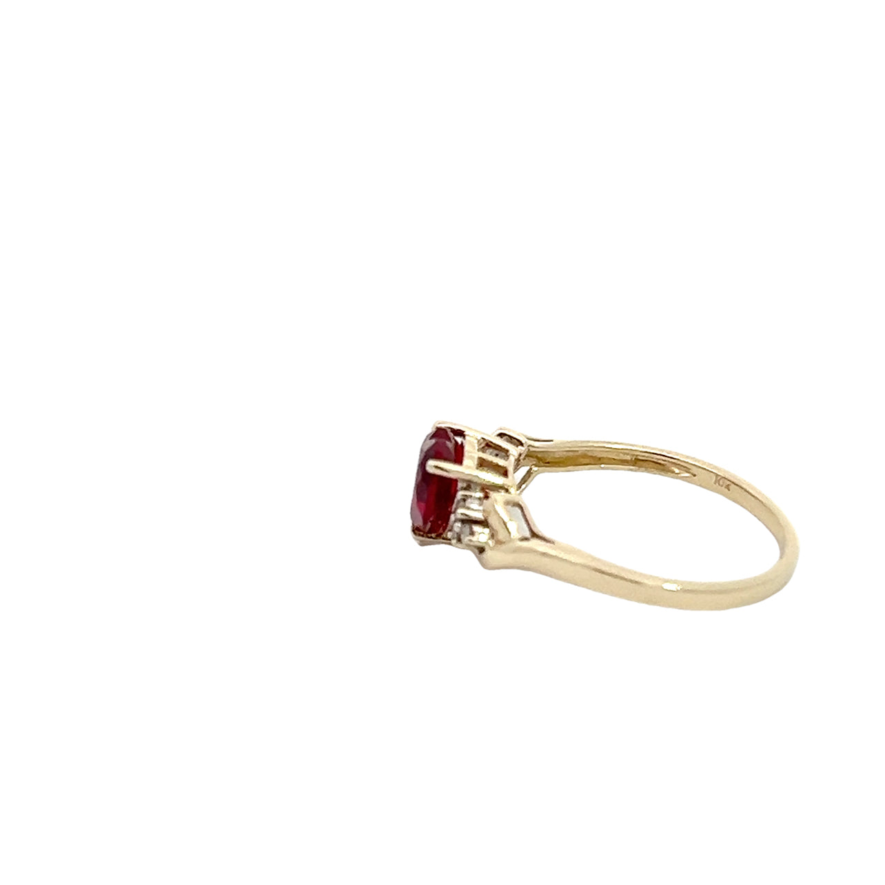 Ruby Heart Ring