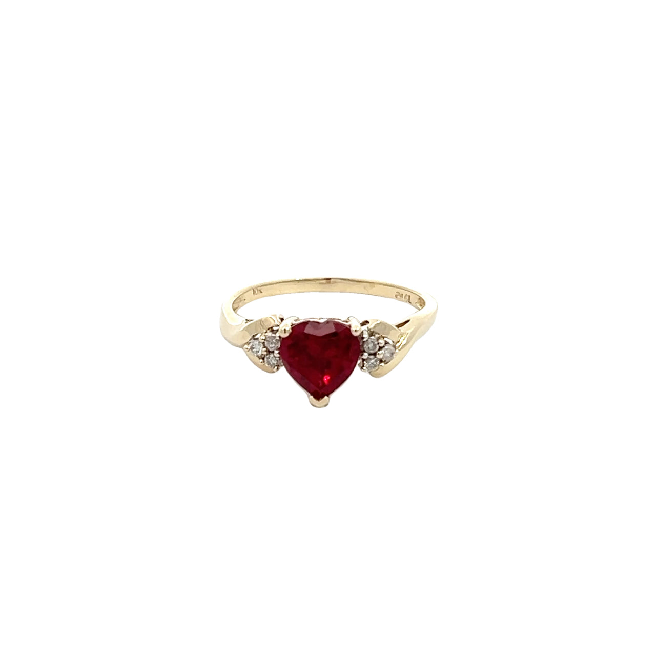 Ruby Heart Ring