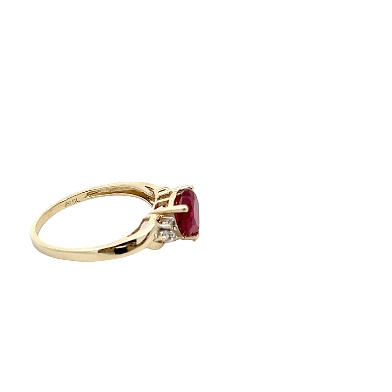 Ruby Heart Ring