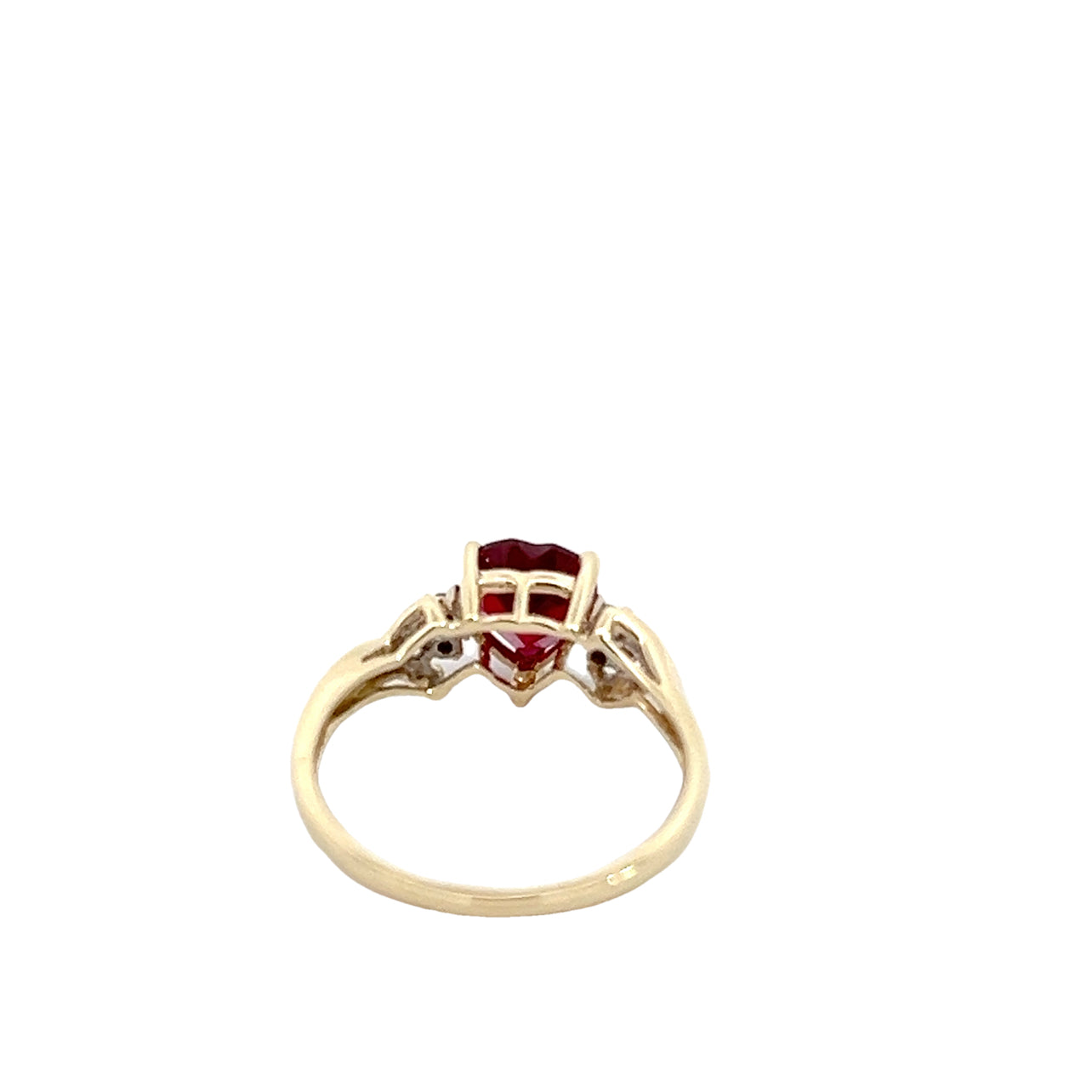 Ruby Heart Ring