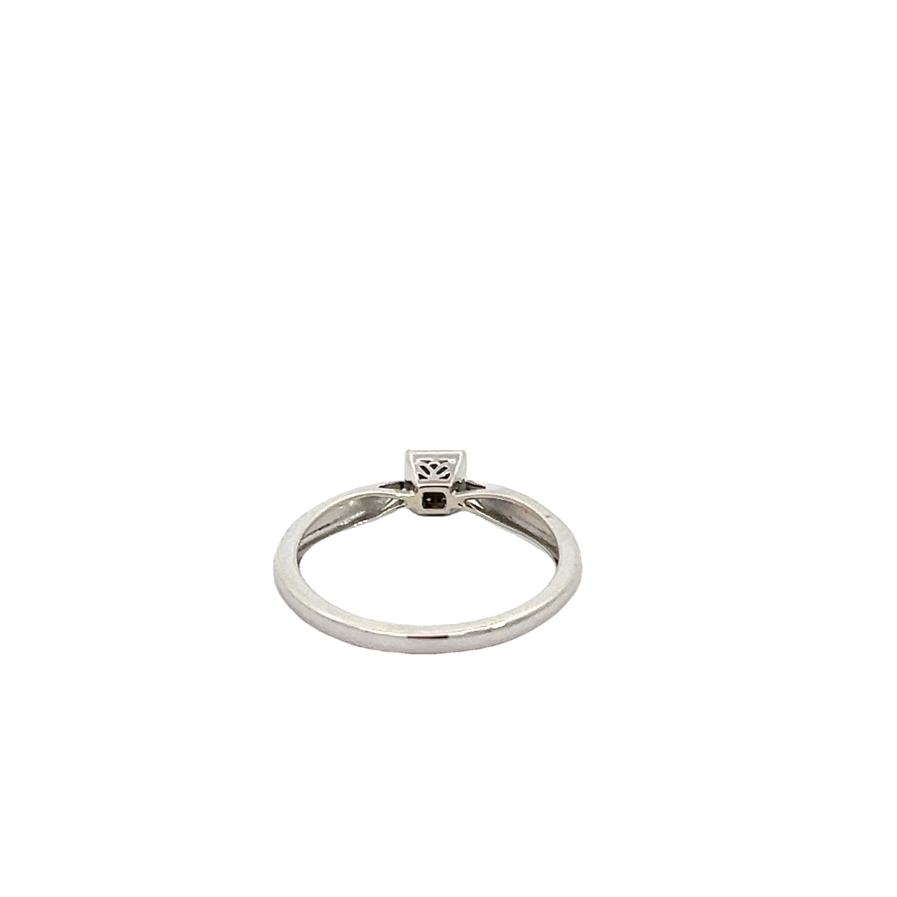 Princess Cut Diamond Ring with Halo