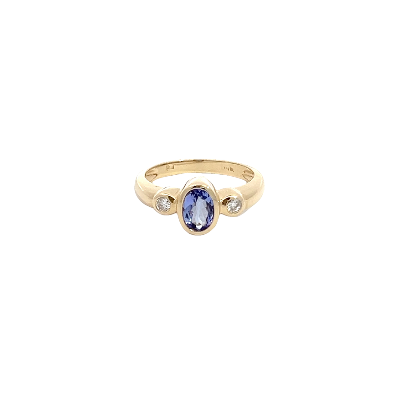 14K Tanzanite & Diamond Ring