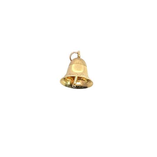 Yellow Gold Bell Charm