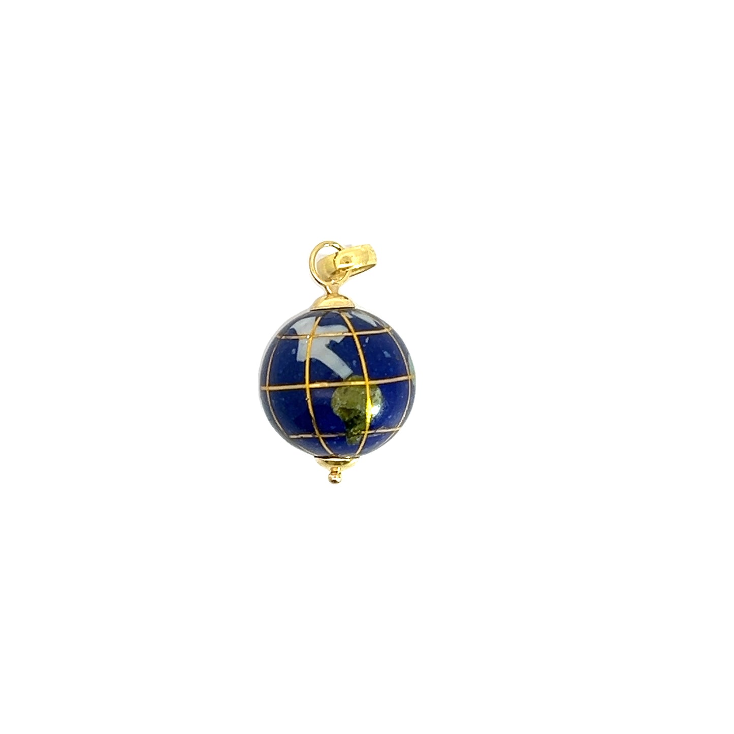 18K Globe Pendant